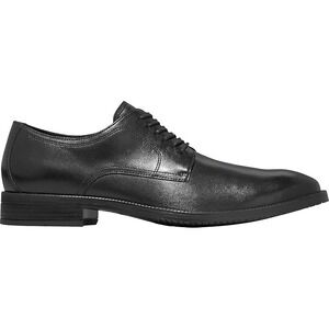 Cole Haan Men's Modern Essentials Black Leather Plain Toe Oxfords Shoes Size 13